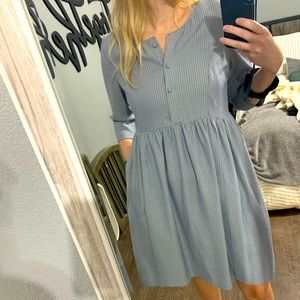 Prairie Striped Dress